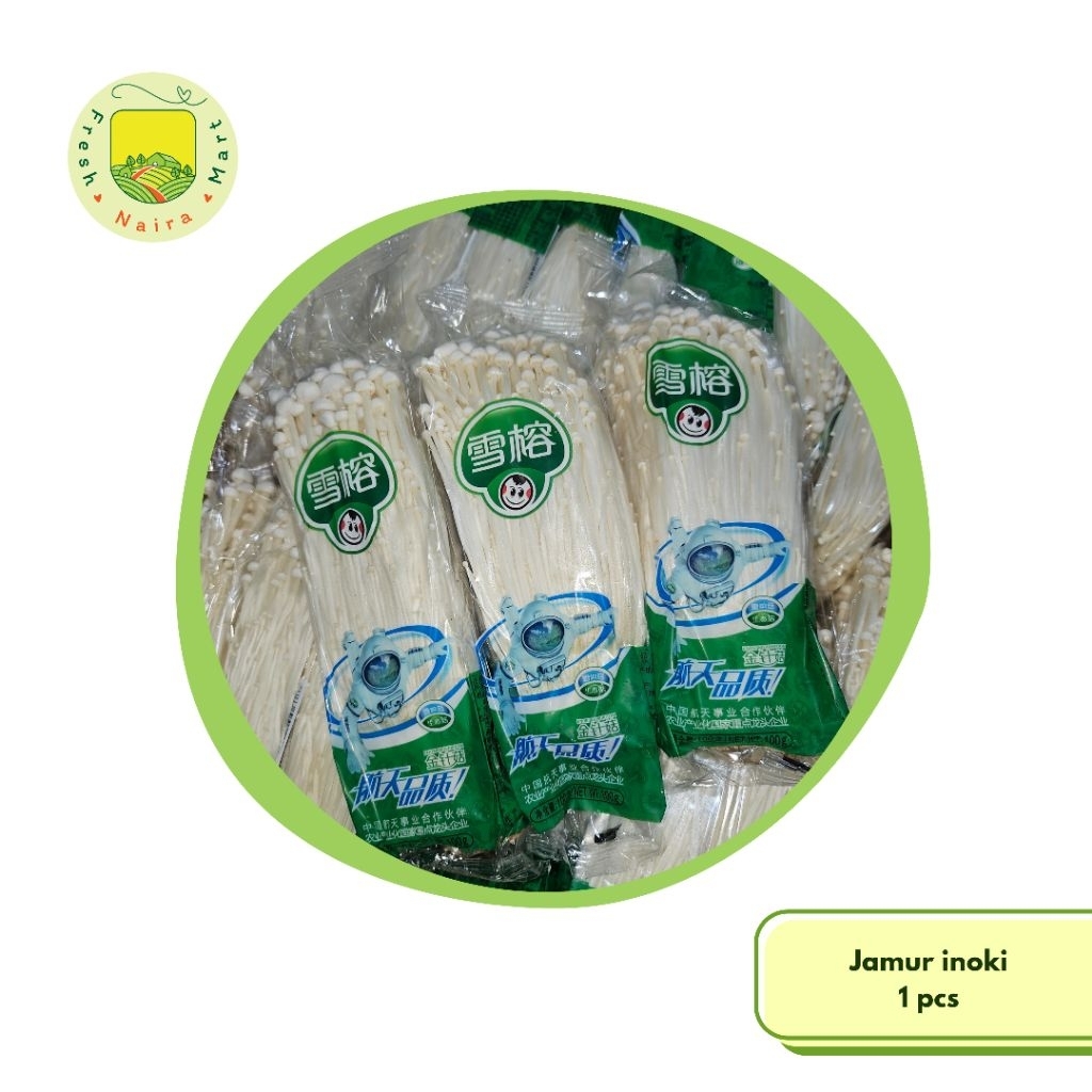 

Naira Freshmart Jamur Enoki Pasti Segar Kemasan Pack