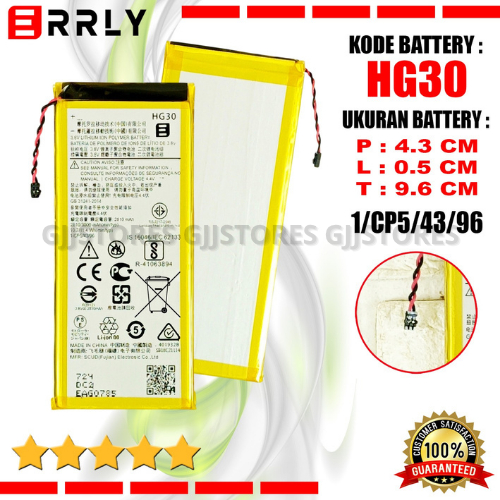 Baterai Motorola G5S+ / G5S Plus / Moto G6 / XT1791 / XT1802 HG30 Battery batre