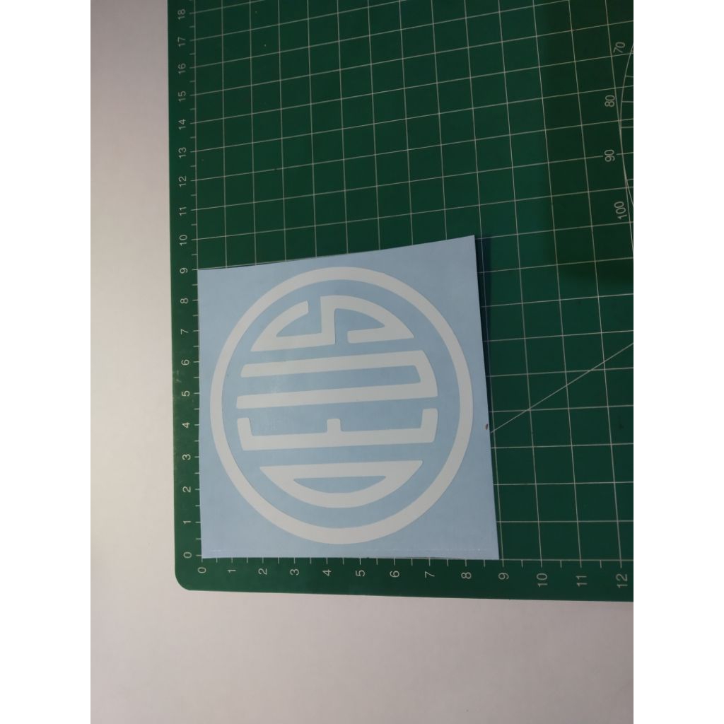 

stiker cutting deus