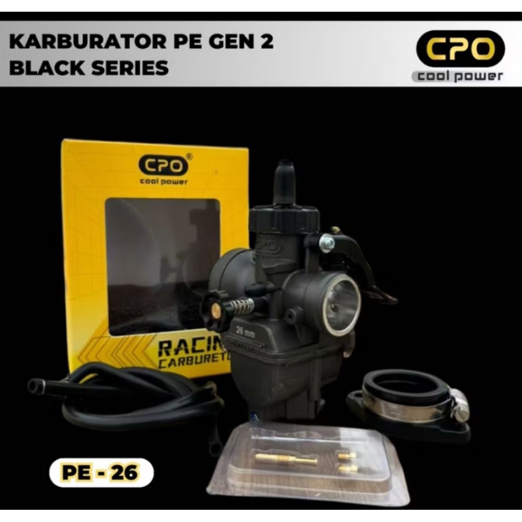 Karbu PE Karburator PE CPO  24 26 28 30 GEN 2 cool power racing