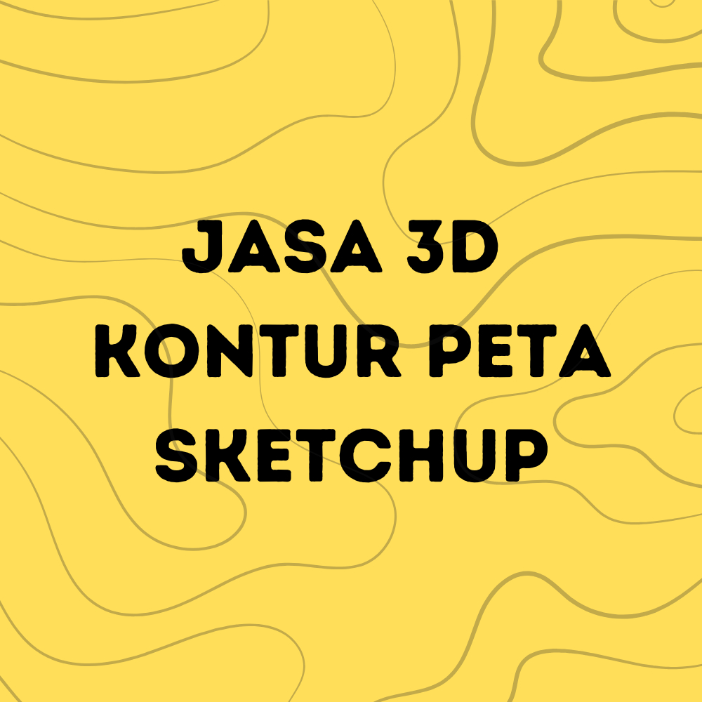 JASA 3D KONTUR PETA