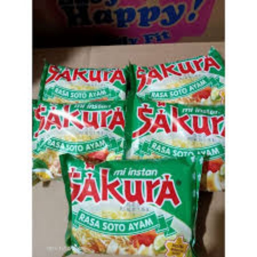 

ready cod mie instan sakura soto 65 gr