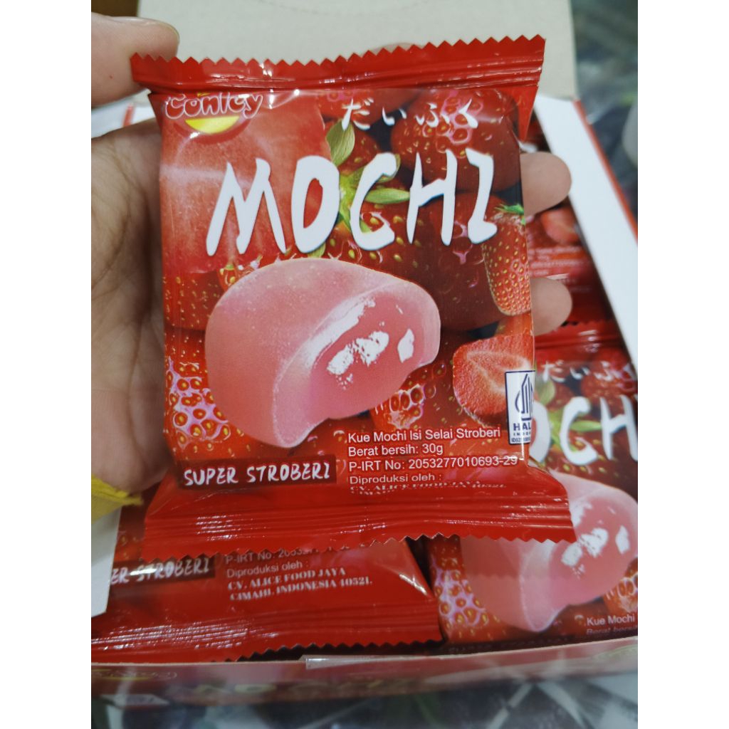 

virallllll mochi rasa stroberi