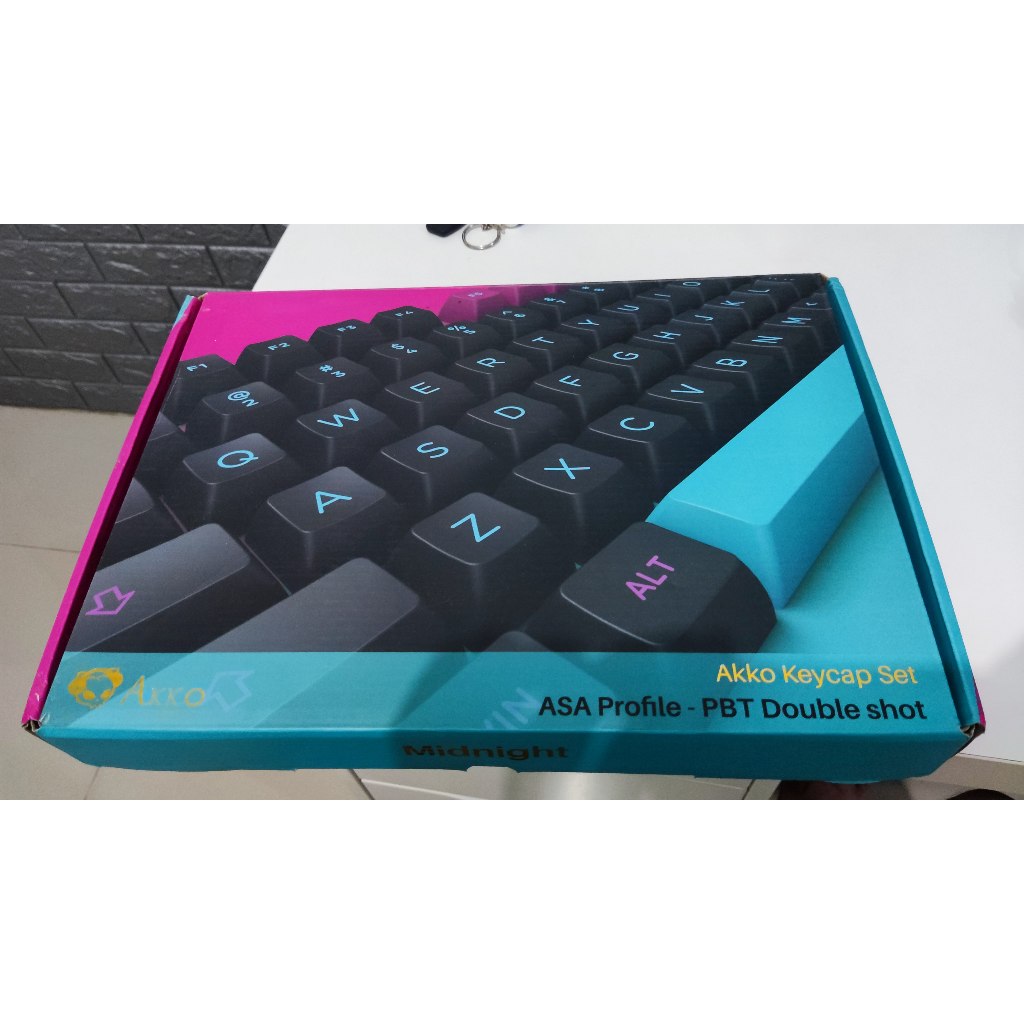 Akko Midnight Keycaps Set