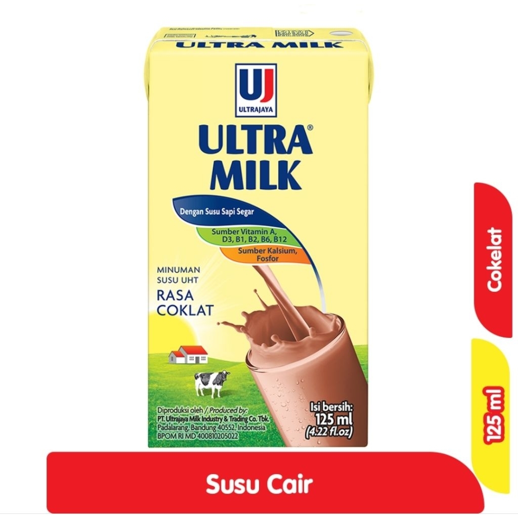 

ULTRA MILK 125ML DUS (ISI 40 PCS)