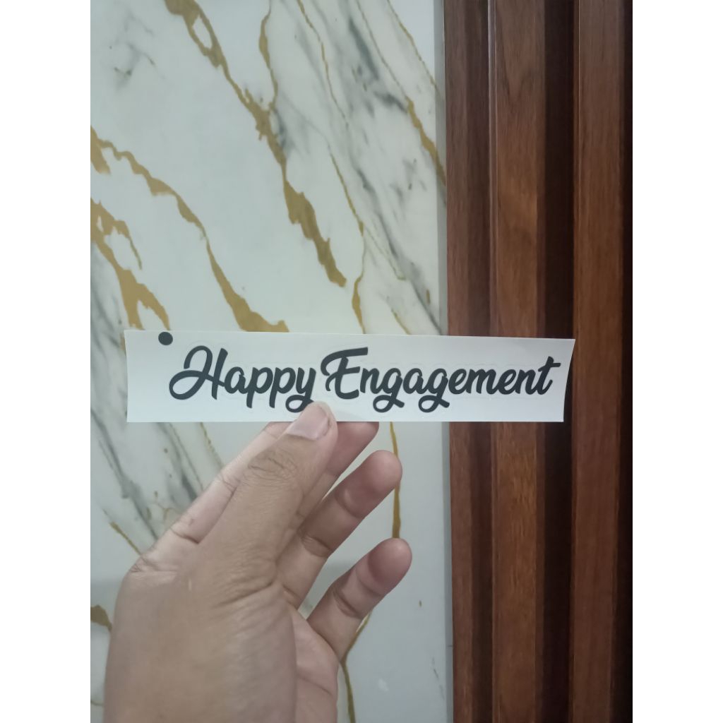 

Stiker Happy Engagement