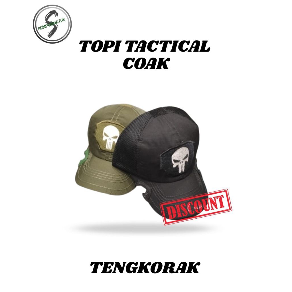 TOPI COAK TACTICAL PUNHISER PREMIUM / TOPI BASEBALL COAK