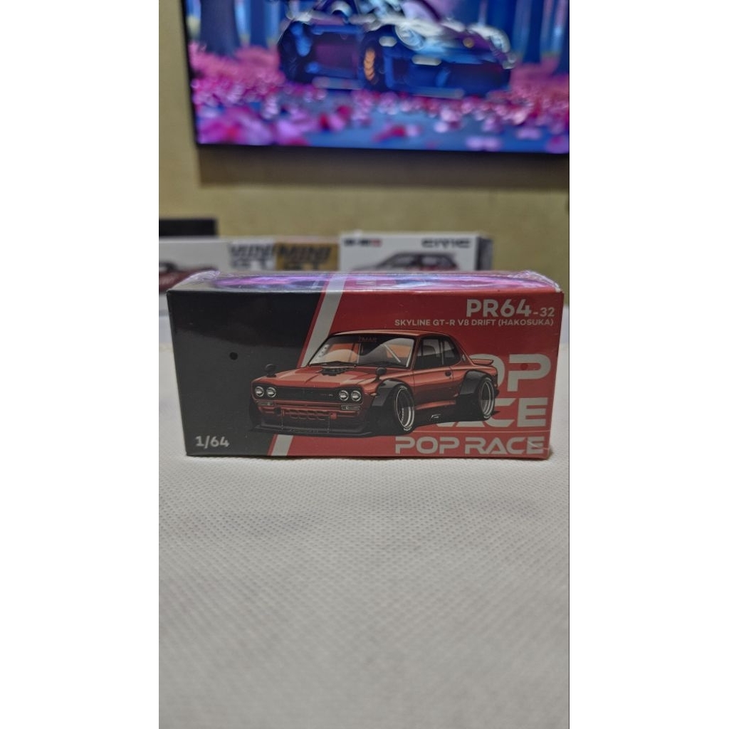Pop Race Nissan Skyline GT-R V8 Drift HAKOSUKA