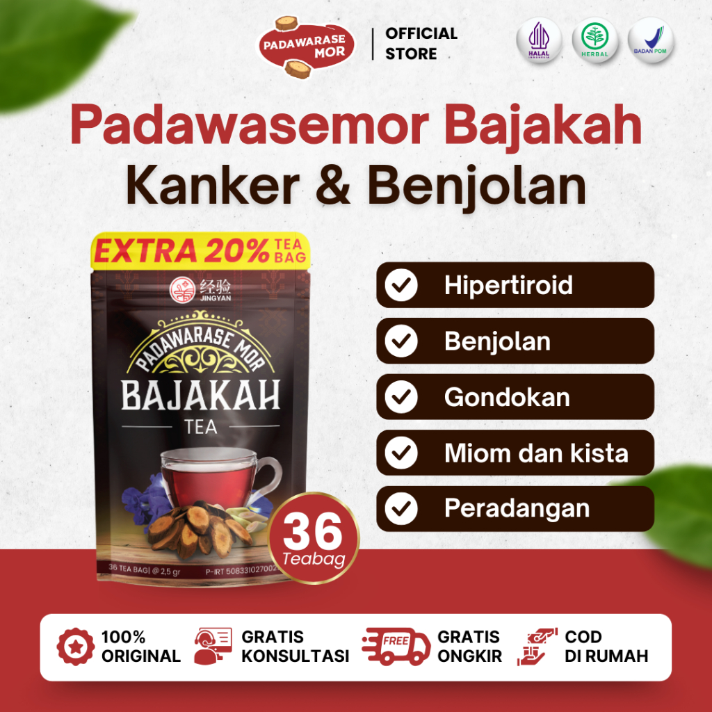 

Padawarase Mor Bajakah Tea - Teh Herbal Cina Untuk Mengatasi Kanker, Tumor, Benjolan Hernia Tiroid