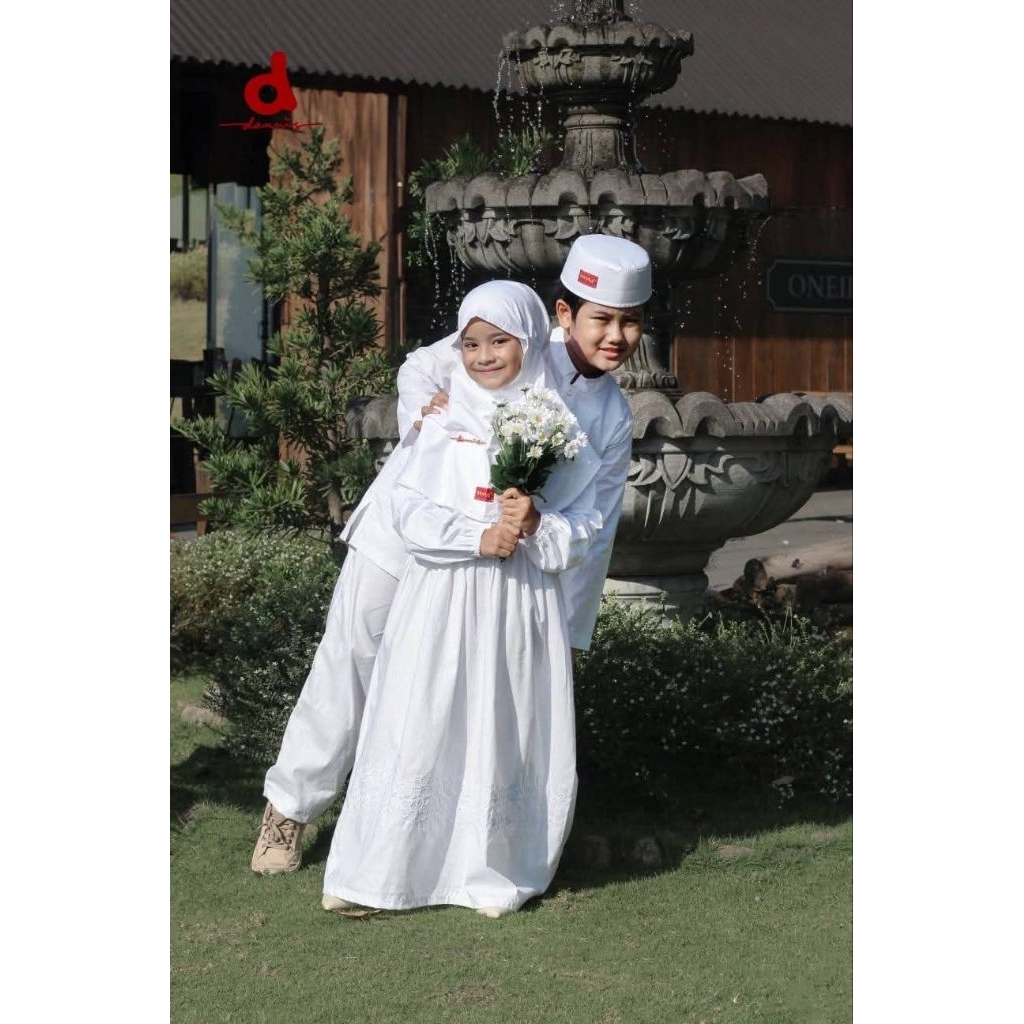Gamis Anak Putih Terbaru Dannis d'Ikhrom / Terbaru Koko Anak Putih d' Ikhrom Dannis