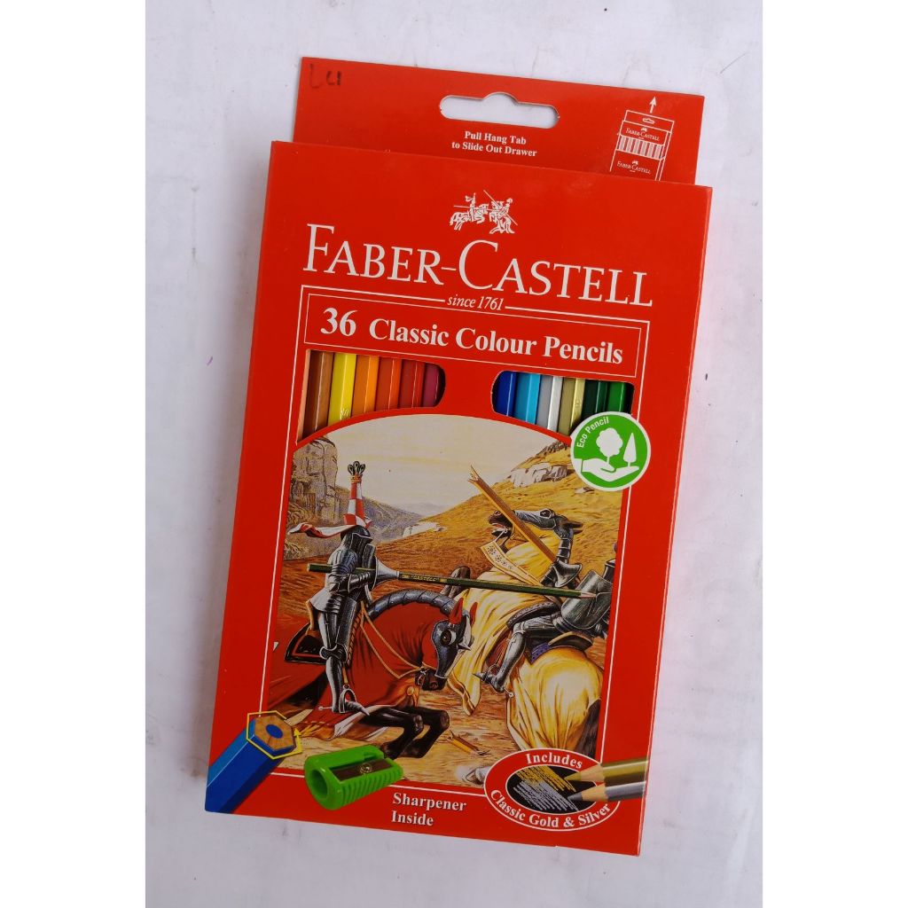

pensil warna faber 36 classic