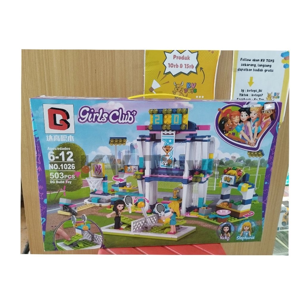 Lego Girls Club/Mainan Lego Anak/Mainan Menyusun