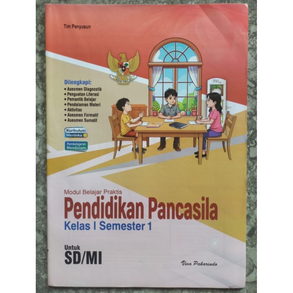 LKS LOGIKA VIVA PAKARINDO KELAS 1 SD KURIKULUM MERDEKA SEMESTER 1 2025/2026