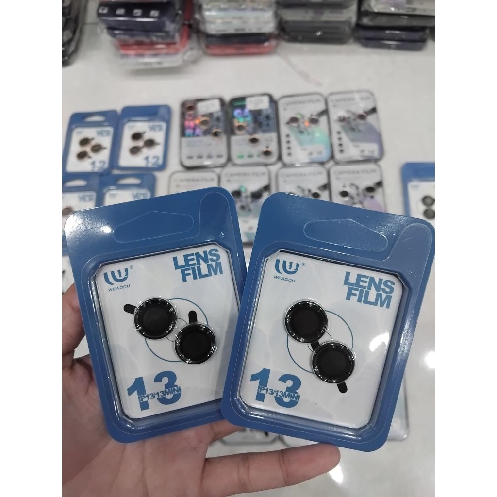 PELINDUNG KAMERA /RING IPHONE 13/13 MINI PINK