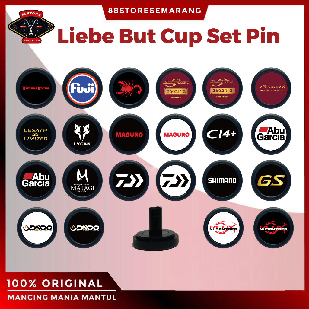 88storekalideres Liebe but cup variasi joran c14+/lesath gs/scorpion/sc2602r/lesath galatama premium