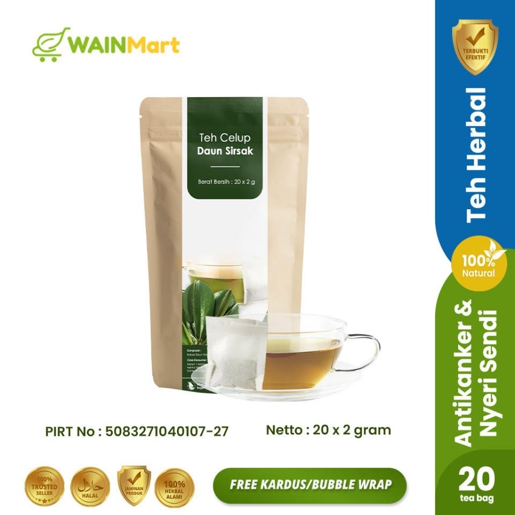 

Teh Celup Daun Sirsak