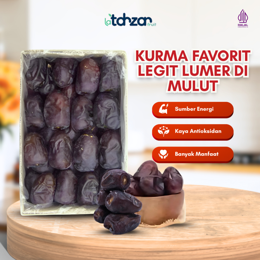 

Kurma Bam Anggur Jumbo 500gr Original Premium Asli Madinah