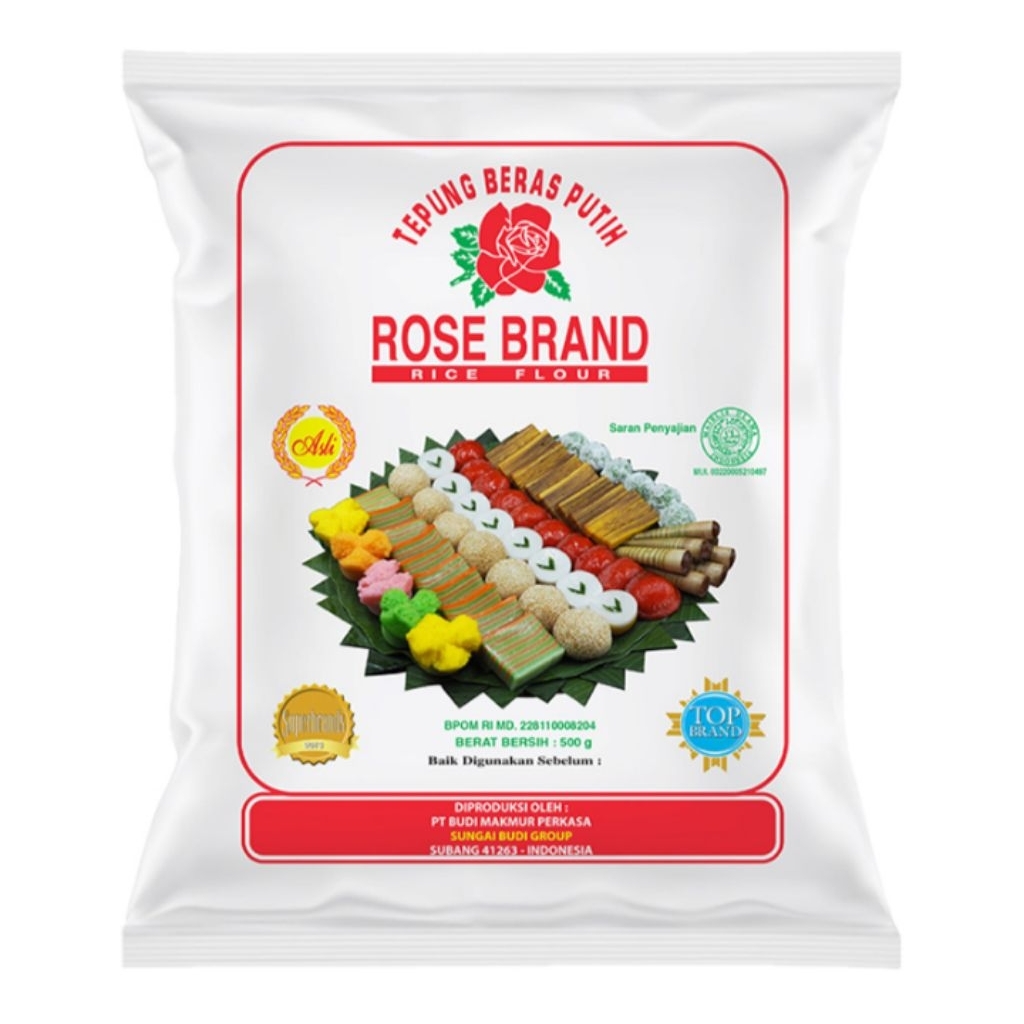 

Rose Brand Tepung Beras Putih 500 g