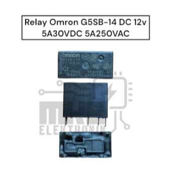 Relay Omron G5SB-14 DC 12v 5A30VDC 5A250VAC
