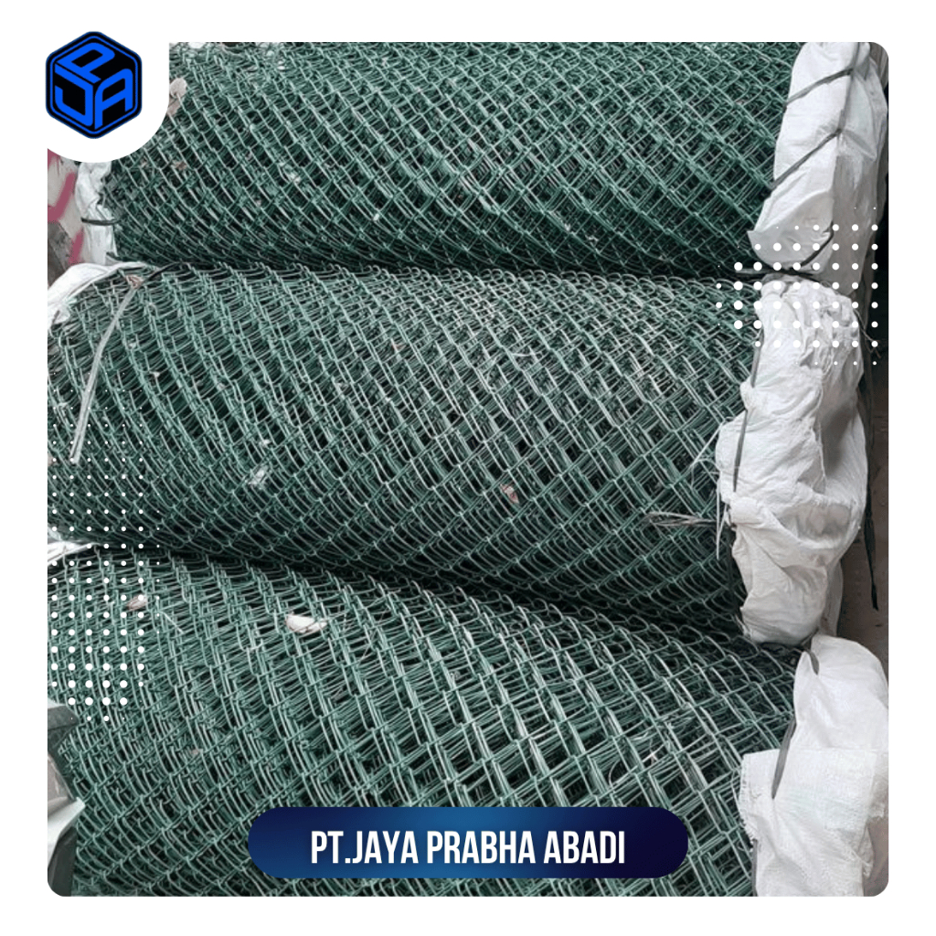 KAWAT HARMONIKA PVC TEBAL KAWAT 3MM X 7CM x 2M x 20M