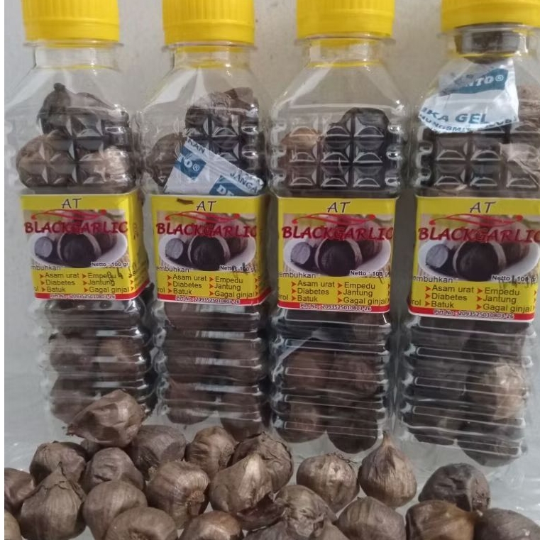 

black garlic bawang tunggal oven 100 gram