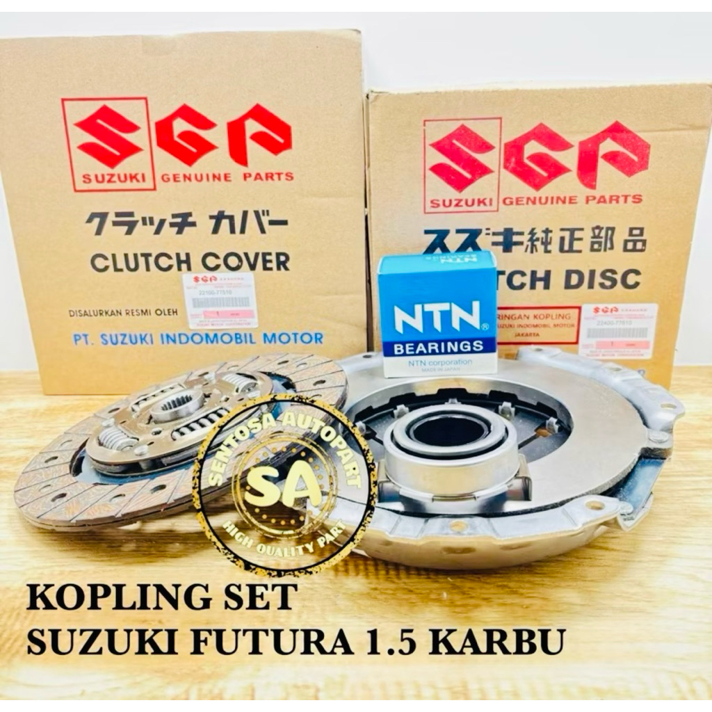 KOPLING SET SUZUKI CARRY FUTURA 1.5 KARBU 1500CC FUTURA 1.5 KARBULATOR DEKRUP MATAHARI KAMPAS PRODO 