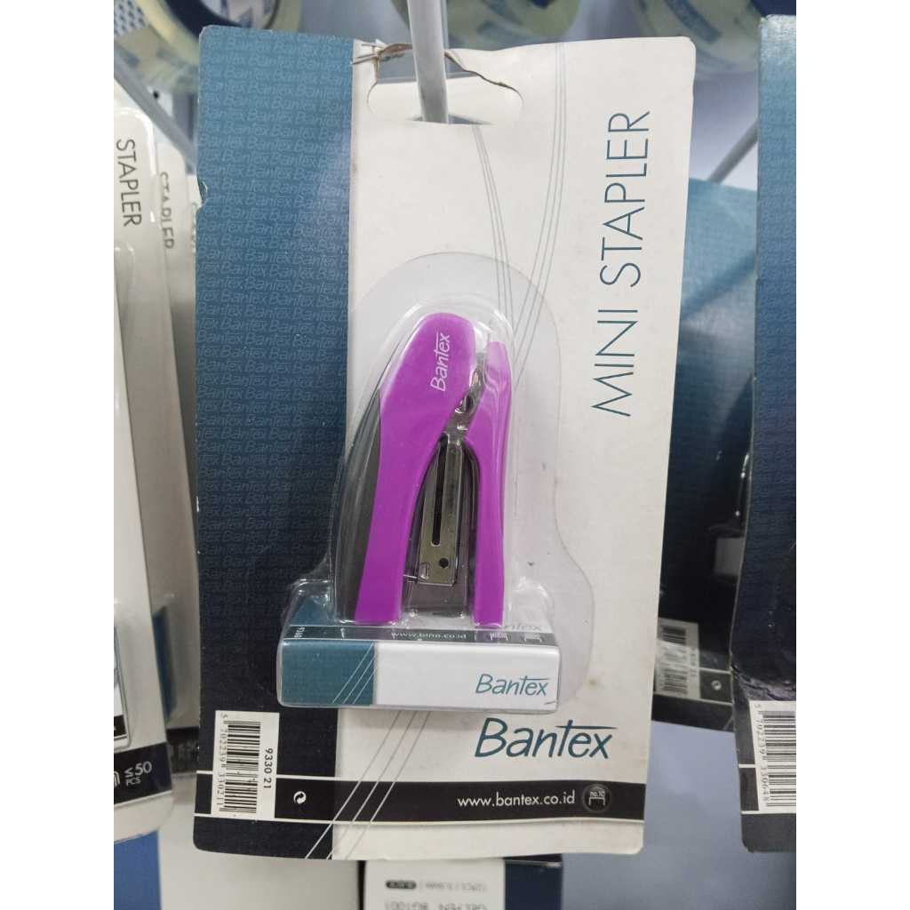 

Stapler Mini Bantex /Staples No10 Purple 9330-21