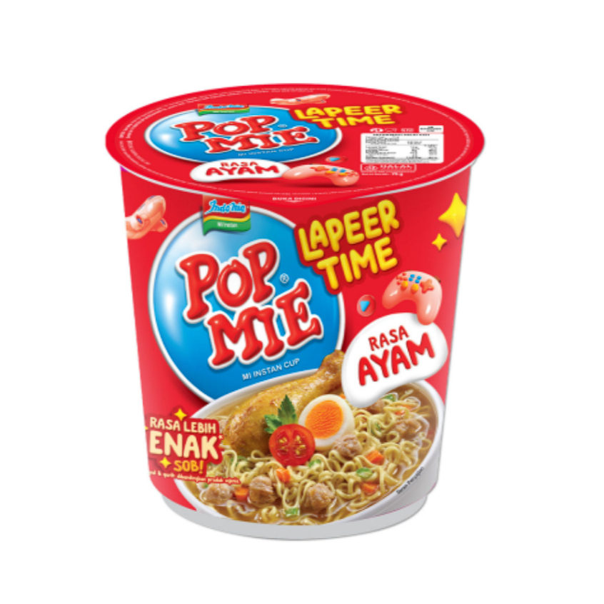 

Pop Mie Jumbo 75 gr Mie Instan Kemasan Cup Rasa Ayam