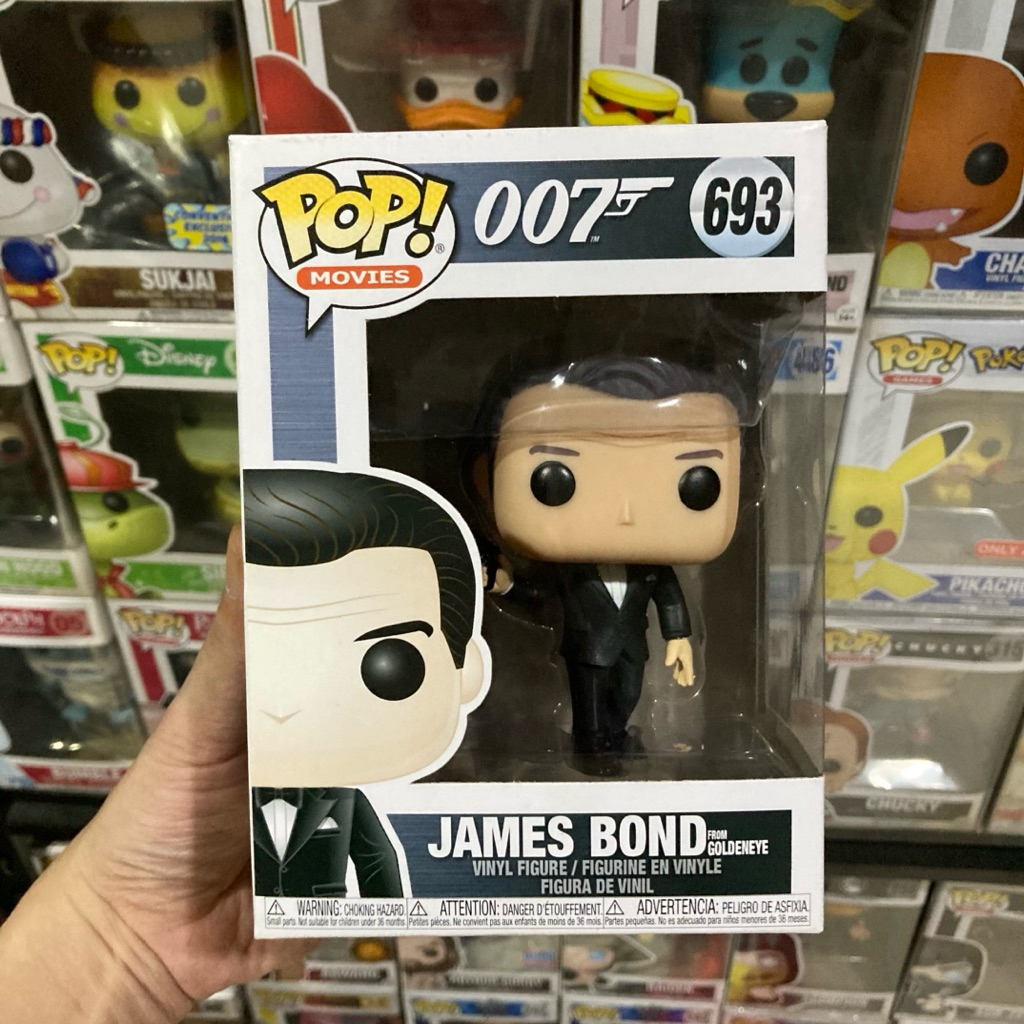 Original funko pop 007 james bond goldeneye