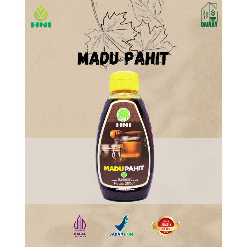 

Madu Pahit (100% Madu Asli) Asli 100% HNI HPAI