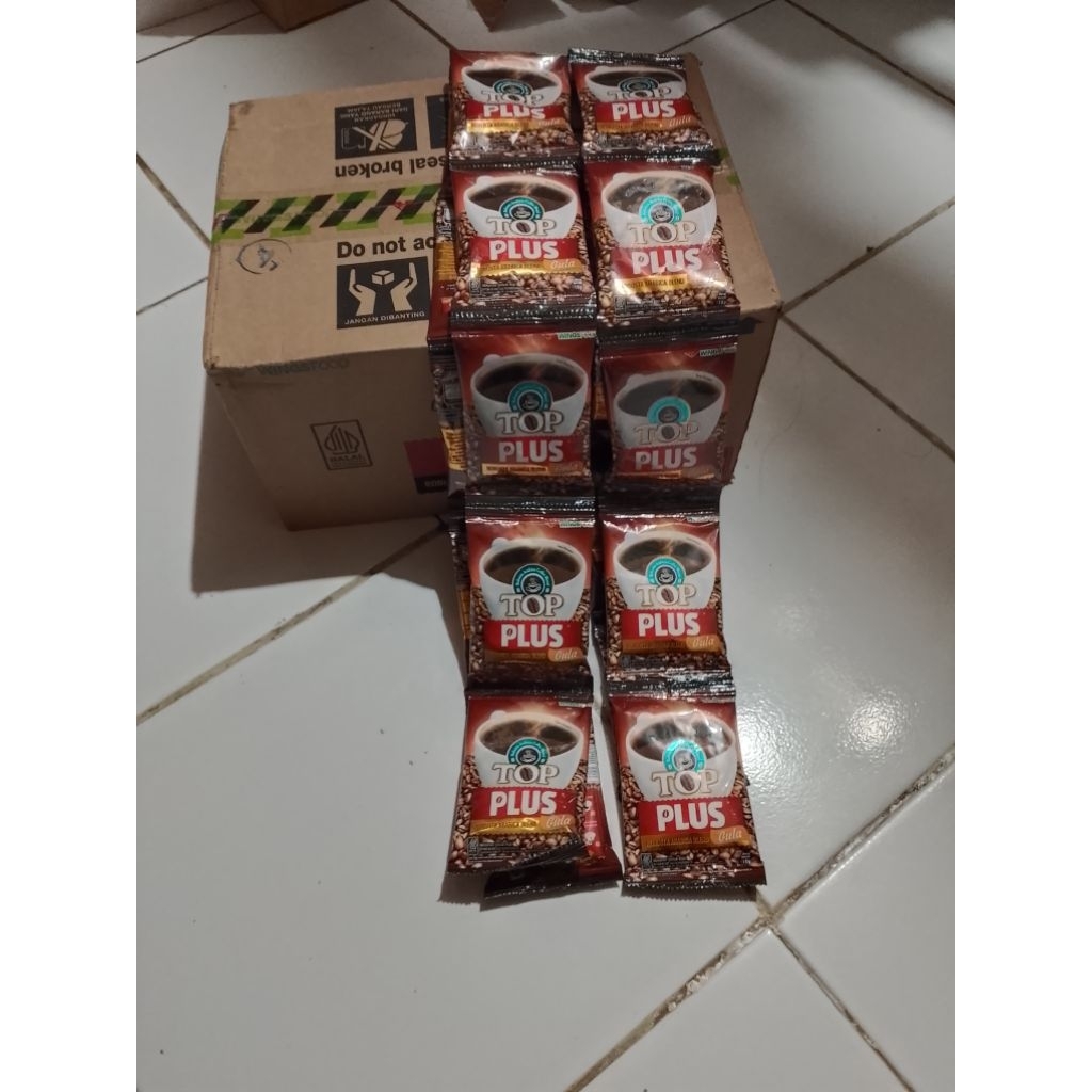 

Kopi Top Plus Gula 18gr [ Renceng ]