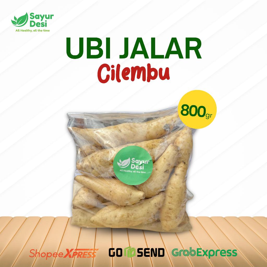 

Ubi Jalar Ungu dan Putih 800 Gram Sayur Desi