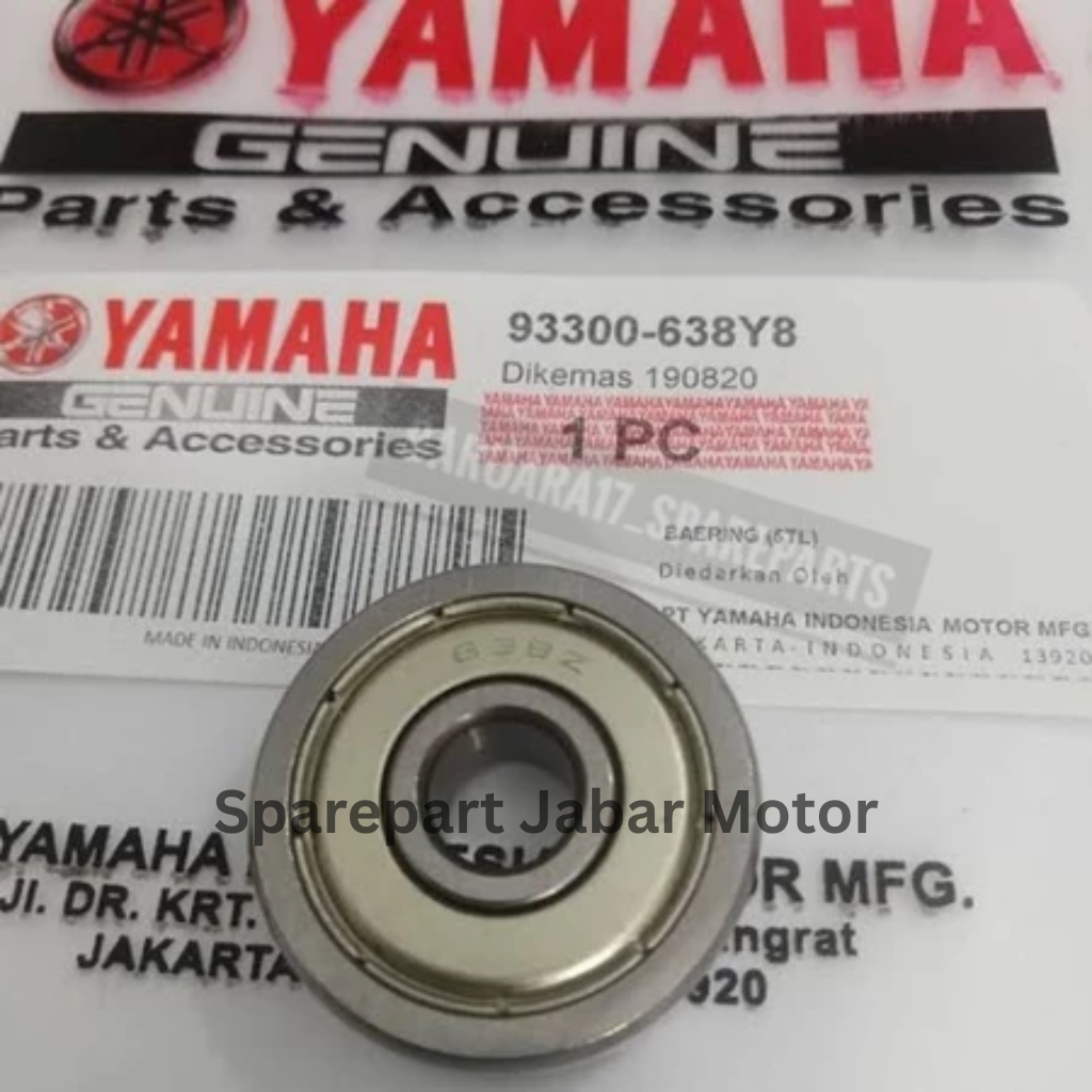 Bearing Bering Laher Bak CVT Original Yamaha 638Y8  Mio Lama Mio Smile  Mio Sporty Mio Soul Karbu