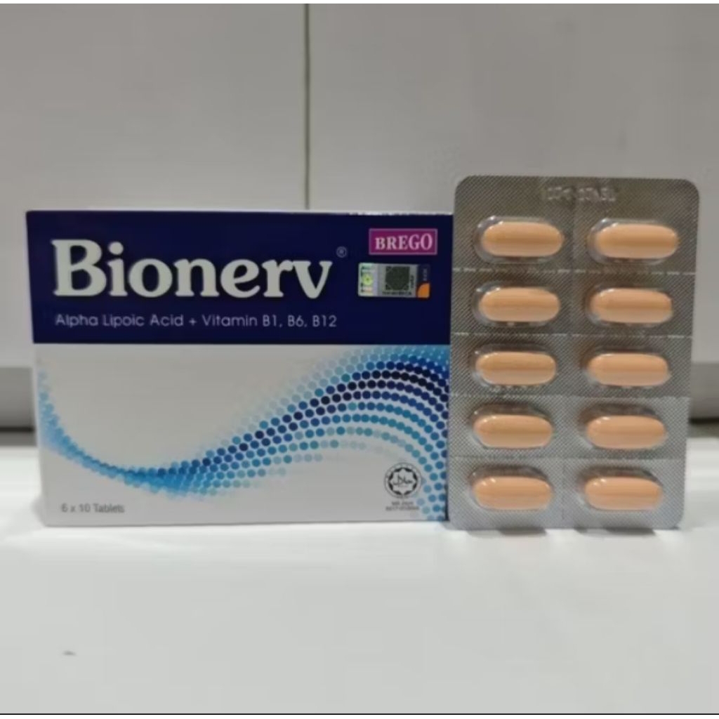 bionerv + vitamin B1, B6, B12 malaysia