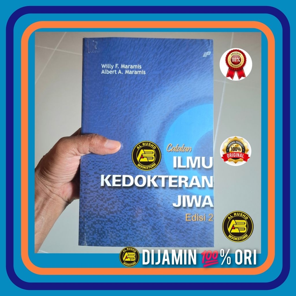 Buku (Original 100%) Catatan ILMU KEDOKTERAN JIWA - W.F. MARAMIS