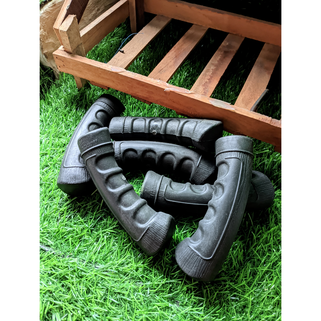 Gagang golok plastik anti pecah hitam/gagang golok kayu/gagang golok besi/gagang golok naga ukir/gag