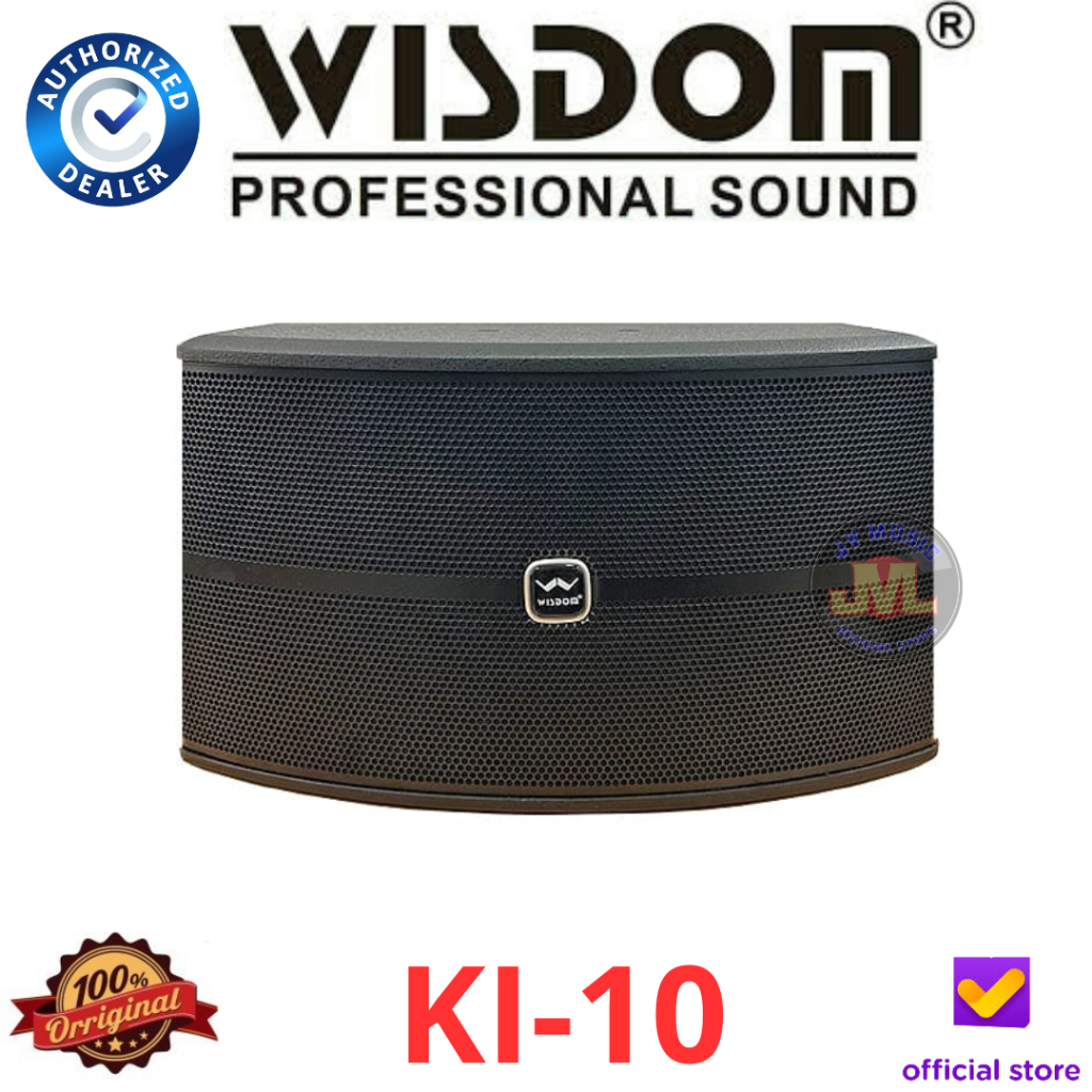 Wisdom KI-10 Speaker Karaoke Pasif 10-Inch Original Wisdom Ki10