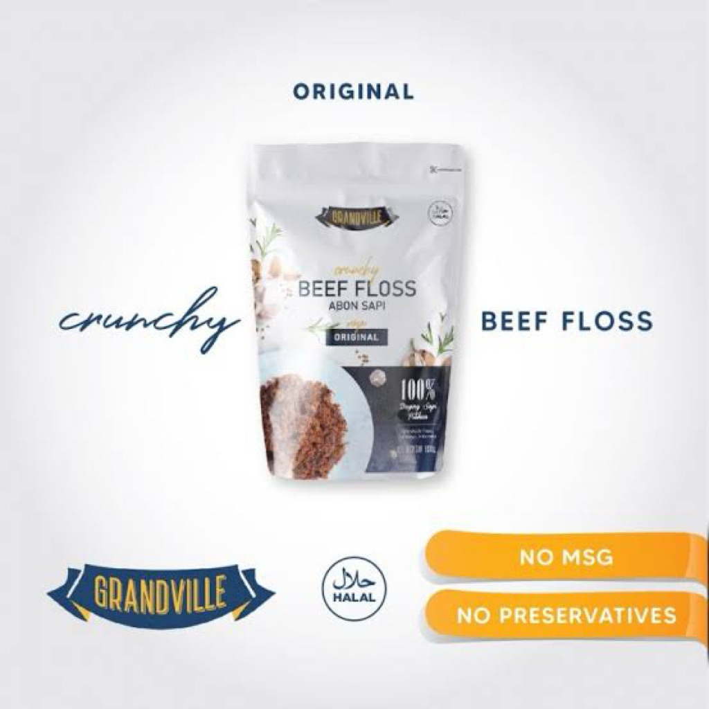 

Grandville Beef Floss Original Pouch 100gr