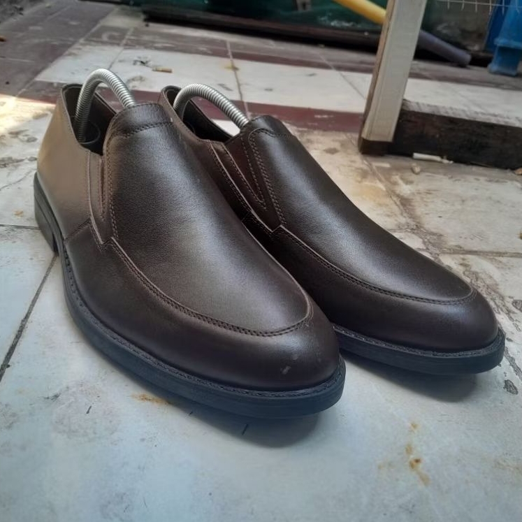 Sepatu Kulit Buccheri DARIJO Loafers Men Coklat sz 41