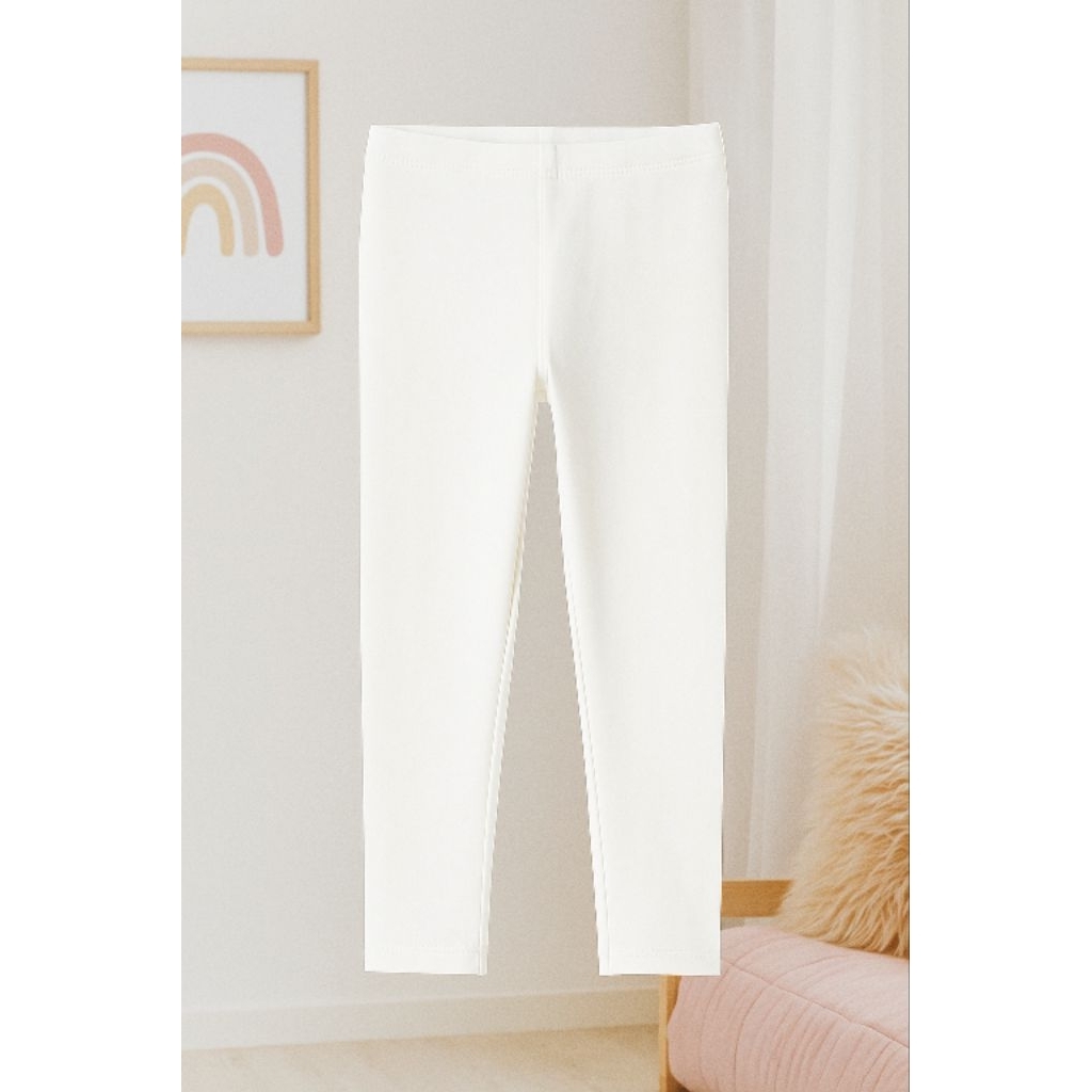 Legging anak perempuan warna putih