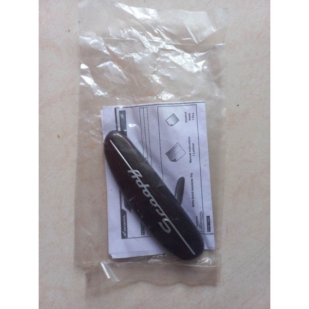 Garnish Knalpot Scoopy 2013-2016