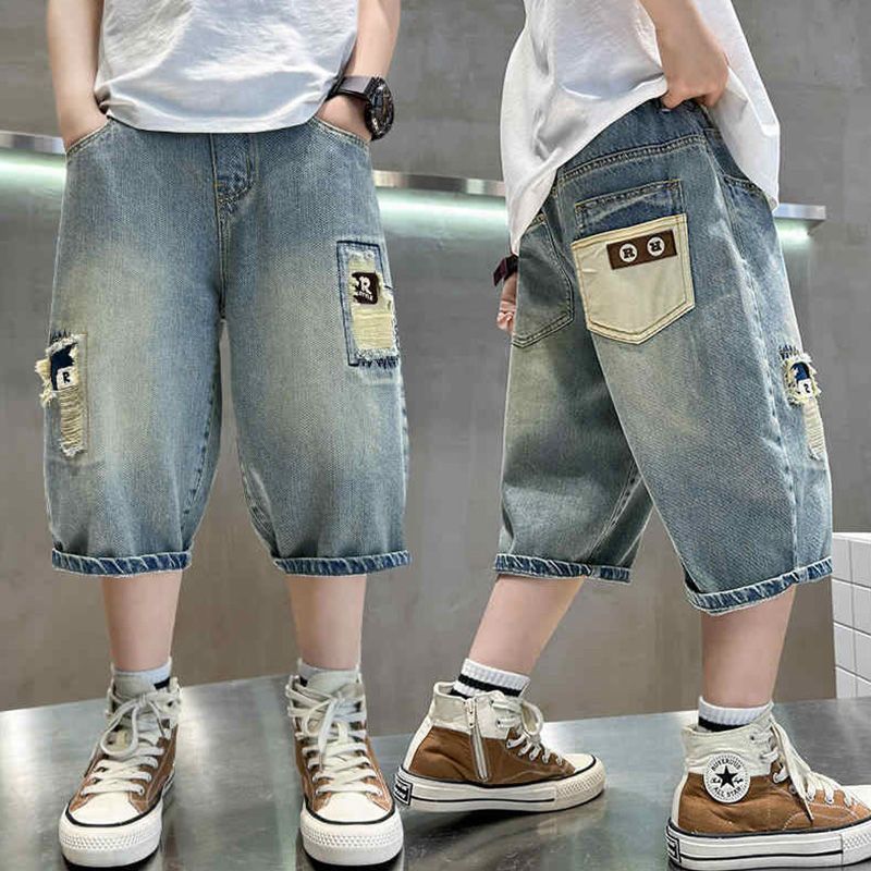 LCF180 celana levis pendek anak laki-laki/celana pendek  anak laki-laki