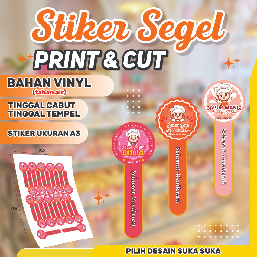 

CETAK STIKER SEGEL ANTI AIR