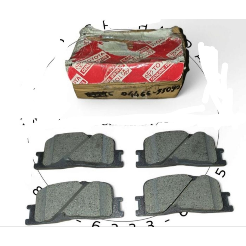 Pad Kit, disc brake 04466 - 33090