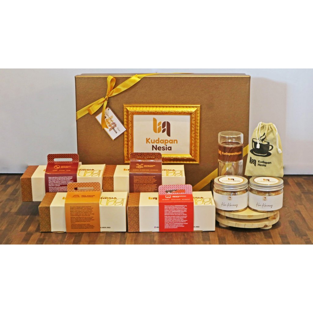 

Royal Hampers XL KudapanNesia – Hampers Premium Eksklusif Isi 4 Cake Legendaris + Merchandise | Parcel Gift Corporate & Souvenir Elegan