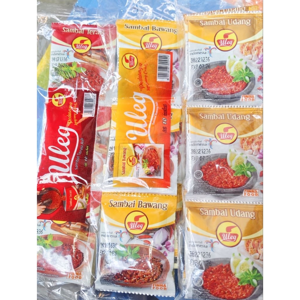 

SAMBAL ULEK MIXVARIAN 10PCS