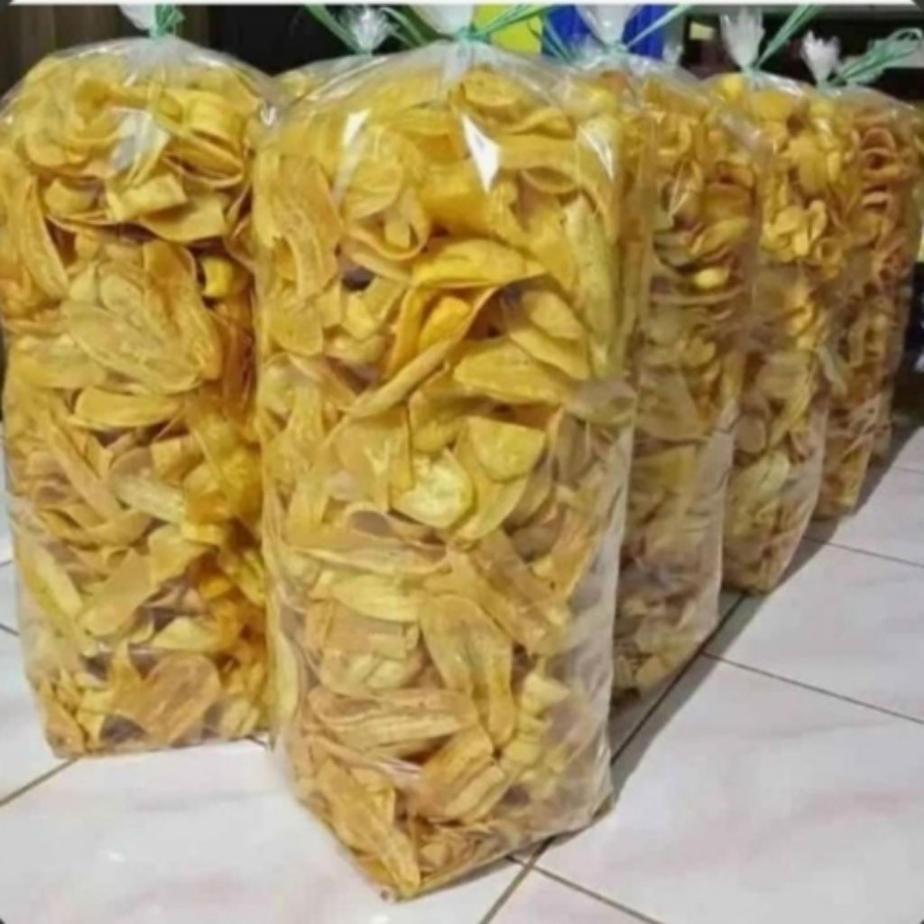 

kripik pisang asin gurih 500gr