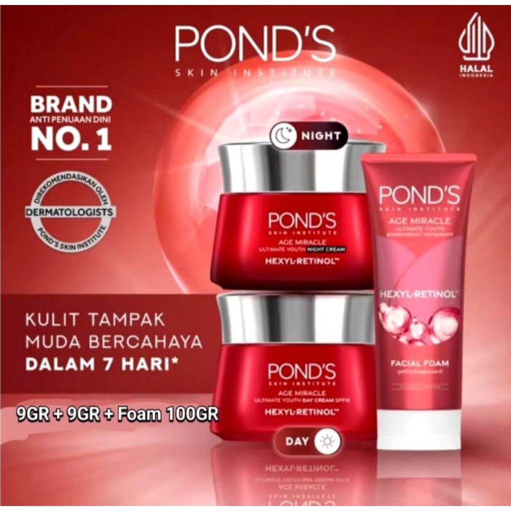 Paket Hemat Ponds Age Miracle