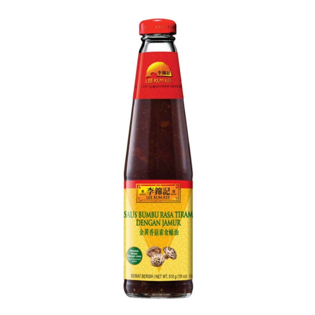 

Lee Kum Kee Saus Tiram Jamur Botol 510 ml
