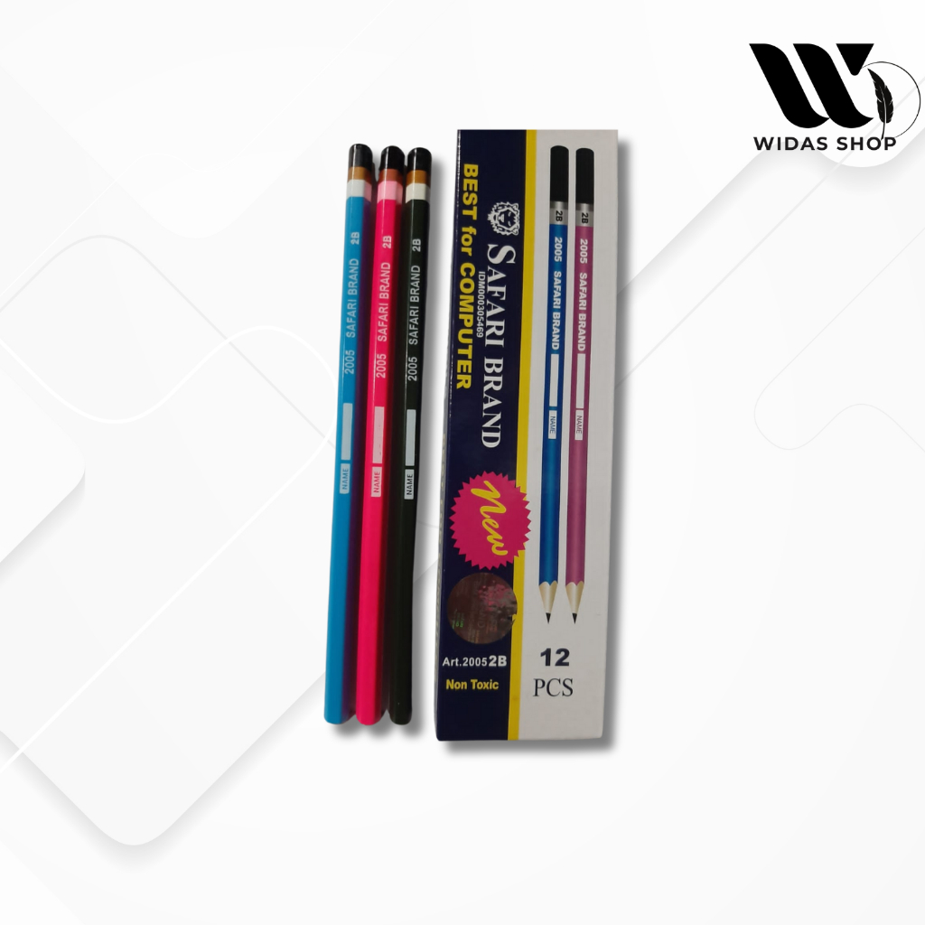 

Pensil 2B Safari 2005 (12pcs)